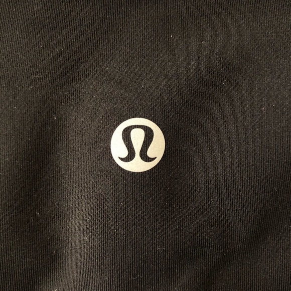 Lululemon Athletica Stripe Leggings, Gray, Pink - Picture 4 of 6